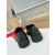 Christian Louboutin Black Leather Chunky Loafer