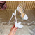 Christian Louboutin White Patent 150mm Platform Ankle‑Strap High‑Heel Sandals