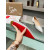Christian Louboutin Silver Woven Metallic Pointed‑Toe Low‑Wedge Heel Flats