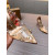 Christian Louboutin Clear PVC Golden Crystal‑Set 100mm Stiletto heel Pumps