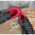 Christian Louboutin Black Suede Silver Glitter Spiked Platform Low‑Top Sneakers