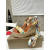 Christian Louboutin Floral Print Fabric 120mm heel Wedge Ankle‑Wrap Espadrille Sandal