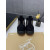 Christian Louboutin Gunmetal Strass Rhinestone High‑Top Sneakers