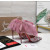 Christian Louboutin Dusty Pink Satin Checkerboard Crystal Tulle Ruffle 100mm Stiletto Heel Pumps