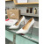 Christian Louboutin White Patent Leather Pointed‑Toe 120mm High Heel Pumps