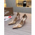 Christian Louboutin Clear PVC Golden Crystal‑Set 100mm Stiletto heel Pumps
