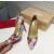 Christian Louboutin Graffiti‑Print Pointed Toe 100mm Stiletto heel Pumps