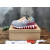 Christian Louboutin Multi‑Color Glitter‑Suede Mesh Lace‑Up Sneakers Red Shark‑Tooth Sole