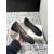 Christian Louboutin × Maison Margiela Black Mesh Crystal Tabi Split‑Toe Wedge Flats