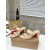Christian Louboutin Beige Leather 55mm heel Slide Sandals