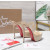 Christian Louboutin Nude Patent Clear‑Strap Heel Platform Mule Sandals