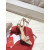 Christian Louboutin Nude Patent 100mm Gold‑Leaf Heel Ankle‑Strap Sandals
