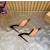 Christian Louboutin Fawn‑Spot Pony Hair 100mm Stiletto Heel Mules