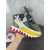 Christian Louboutin Multicolor Leather Slip‑On Spiked Sneakers Red Shark‑Tooth Sole