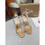 Christian Louboutin Gold Metallic Multicolor Crystal‑Embellished 100mm Stiletto Heel Slingback Sandals