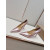 Christian Louboutin Metallic Pink 100mm Stiletto Heel Pointed‑Toe Pumps
