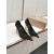 Christian Louboutin Black Glitter Velour 120mm Stiletto Heel So Kate Pumps