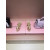 Christian Louboutin Blush Satin 100mm heel Draped Twist Mule High‑Heel Sandals