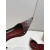 Christian Louboutin Burgundy Mesh Crystal 85mm Stiletto Heel Pointed‑Toe Pumps