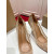 Christian Louboutin Nude Mesh Pearl Crystal 100mm Stiletto Heel Pumps