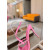 Christian Louboutin Bright Pink Leather Studded Crisscross Slingback High Heel Sandals 100mm heel