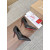 Christian Louboutin Black Leather 100mm Pointed Toe Stiletto Pumps