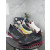 Christian Louboutin Black Slip‑On Sneakers Red Zigzag Sole Spiked Heel