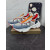 Christian Louboutin Multicolor Bubble‑Sole Chunky Lace‑Up Sneakers Red Lining