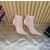 Christian Louboutin Nude Mesh 100mm Crystal‑Embellished Pointed Toe Stiletto Heel Ankle Boots