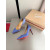 Christian Louboutin Periwinkle Patent Leather 100mm Stiletto Heel Kate Pumps