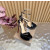 Christian Louboutin Black Patent Bow Pointed‑Toe Stiletto Heel Pumps
