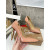 Christian Louboutin Nude Patent Leather Pointed Toe heel Pumps