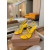 Christian Louboutin Yellow Patent Studded Crisscross Ankle‑Strap Open‑Toe 100mm Stiletto High Heel Sandals
