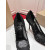 Christian Louboutin Black Mesh Crystal 85mm Stiletto Heel Follies Strass Pumps
