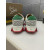 Christian Louboutin Mixed‑Media Shark Tooth Sole Low‑Top Sneakers