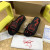 Christian Louboutin Black Rubber Slide Sandals Red Circular Logo Print
