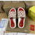 Christian Louboutin White Geometric‑Print Slide Sandals With Signature Logo