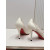 Christian Louboutin White Mesh Crystal‑Embellished 85mm Stiletto Heel Pointed‑Toe Pumps