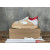 Christian Louboutin Beige White Mixed‑Media Spiked Low‑Top Sneakers