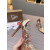 Christian Louboutin Clear PVC Golden Crystal‑Set 100mm Stiletto heel Pumps