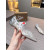 Christian Louboutin Clear PVC Crystal‑Embellished Pointed Toe Flat Pumps