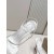 Christian Louboutin White Patent Leather 100mm Stiletto Heel Slingback Sandals