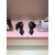 Christian Louboutin Black Satin 120mm heel Ankle‑Tie Stiletto High‑Heel Sandals