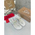 Christian Louboutin White Croc‑Embossed 45mm Block Heel Thong Sandals