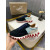 Christian Louboutin Navy‑Light‑Blue Suede Shark Tooth Sole Low‑Top Sneakers