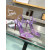 Christian Louboutin Purple Metallic Crystal‑Embellished 100mm Stiletto heel Sandals