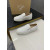 Christian Louboutin White Suede All‑Over Spiked Slip‑On Loafers