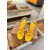 Christian Louboutin Yellow Patent Studded Crisscross Ankle‑Strap Open‑Toe 100mm Stiletto High Heel Sandals