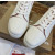 Christian Louboutin White Calf Leather Red‑Logo Low‑Top Sneakers
