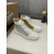 Christian Louboutin White Strass Rhinestone Spiked High‑Top Sneakers